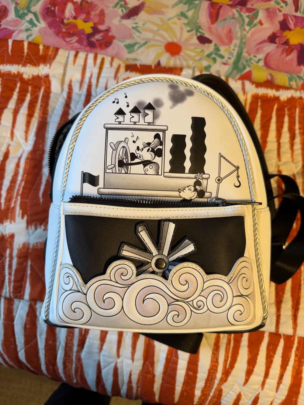 Steamboat Mickey loungefly backpack